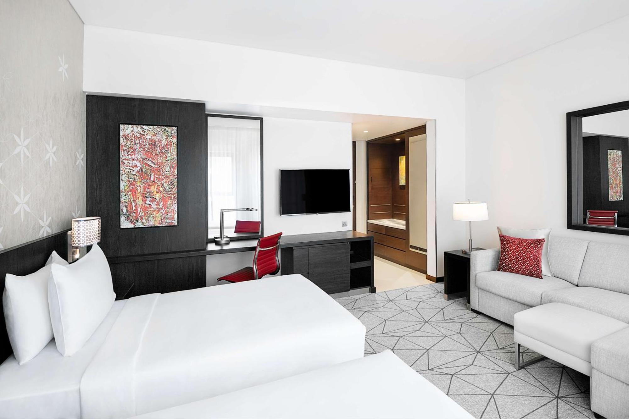 Twin Room Sofa Bed Pool View & on F&B