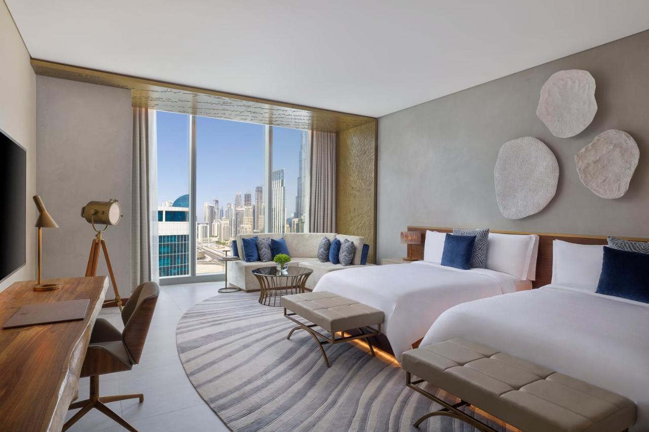 Superior Double Room Two Double Beds Partial Burj Khalifa or Downtown View including Signature St Regis Butler Service,1425259896:JPEG