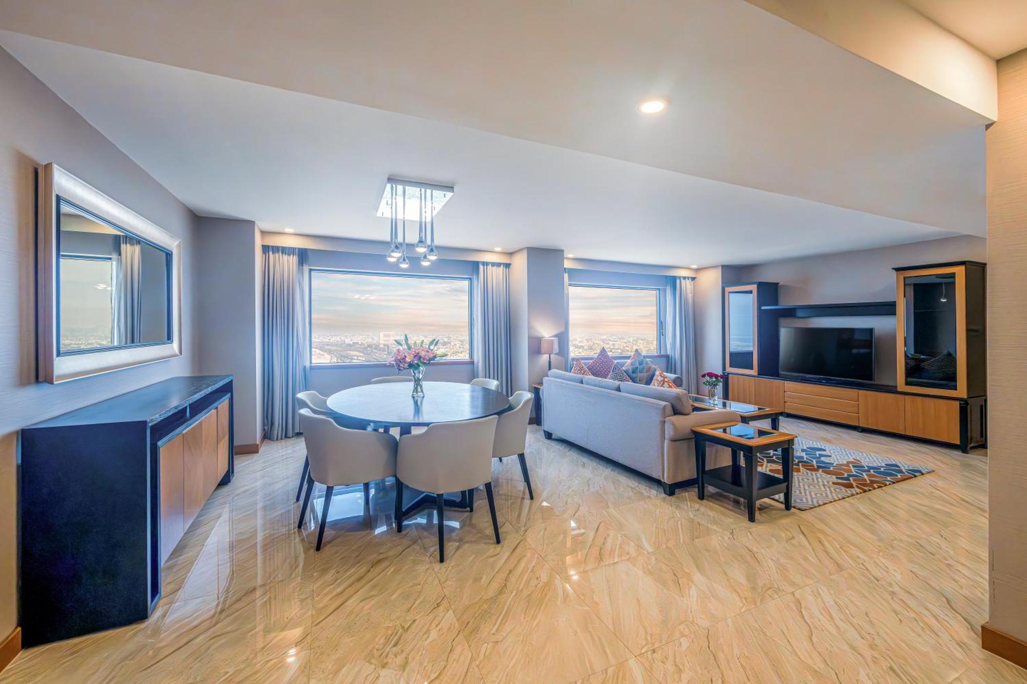 Deluxe Four Bedroom Family Apartment Kitchen on Spa treatments