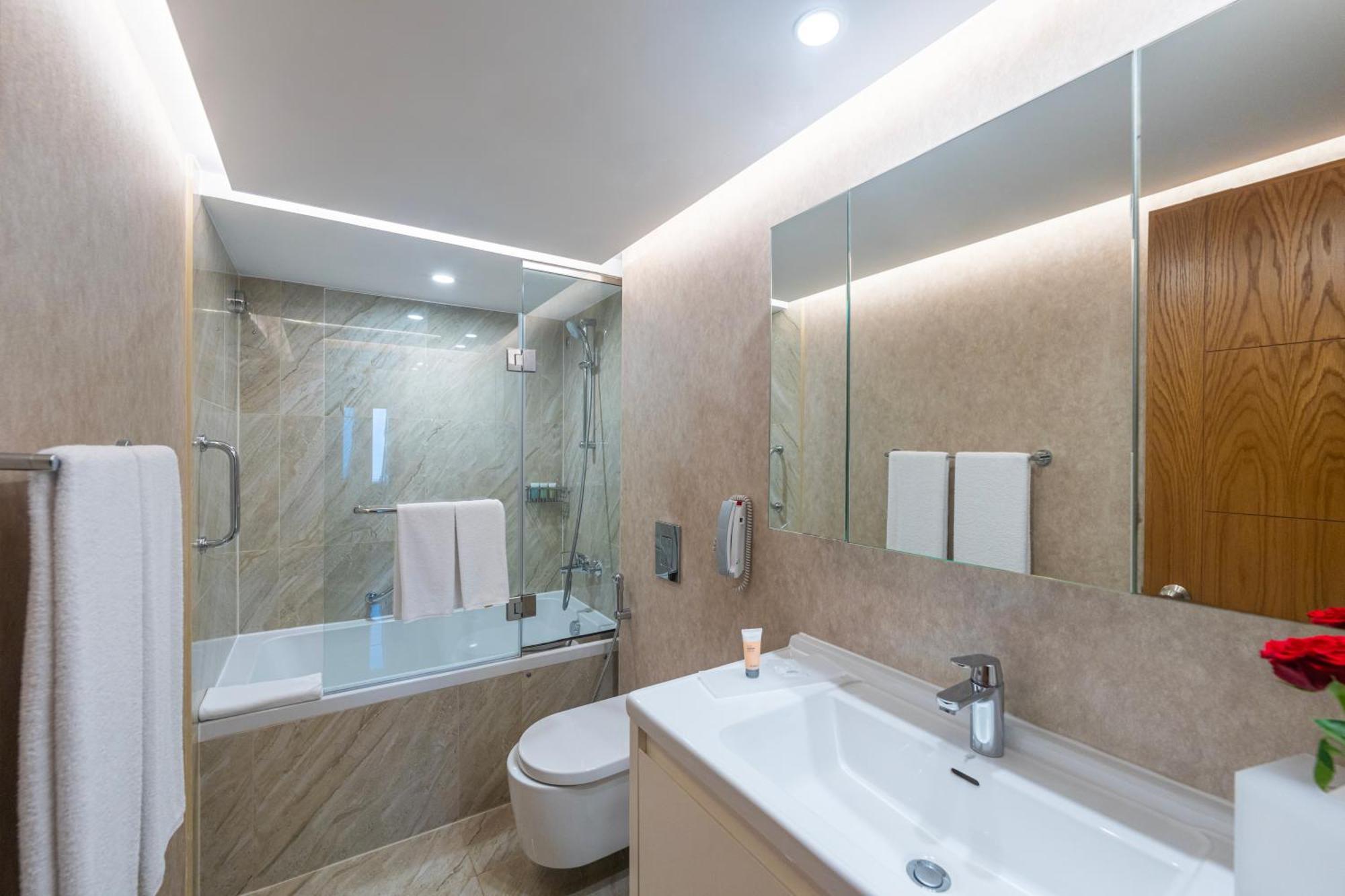 Two Bedroom Family Apartment Kitchen on Spa treatments