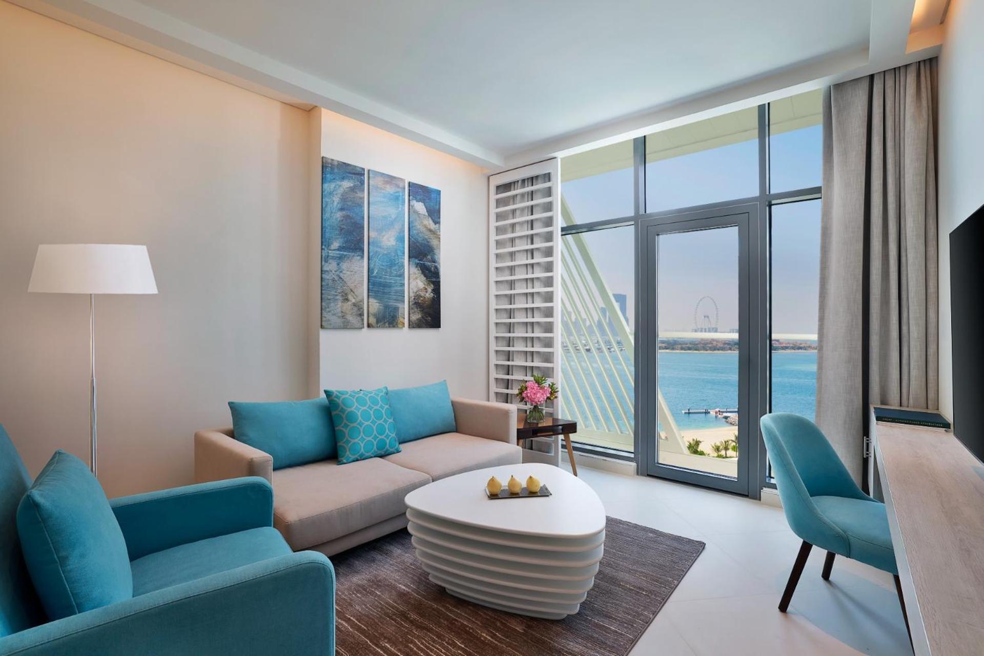 Superior One Bedroom Sea View Apartment Balcony Kitchen Beach & Rooftop Infinity Pool Access,1559259004:JPEG